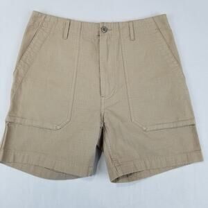 Best Made Co Ripstop Utility Shorts Mens 29 Khaki Workwear Outdoor Military NWOT